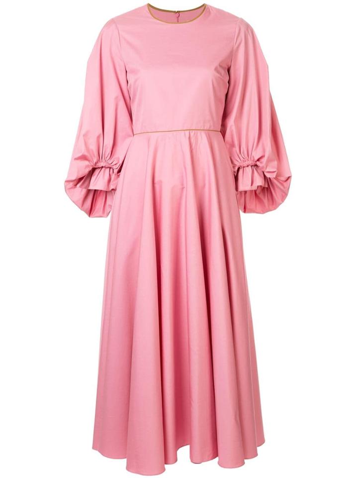 Roksanda Long-sleeve Flared Dress - Pink