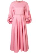 Roksanda Long-sleeve Flared Dress - Pink