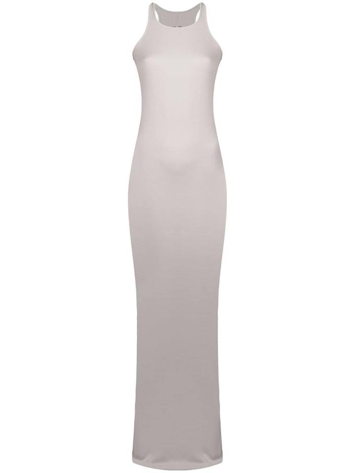 Rick Owens Drkshdw Woven Tank Dress - Neutrals