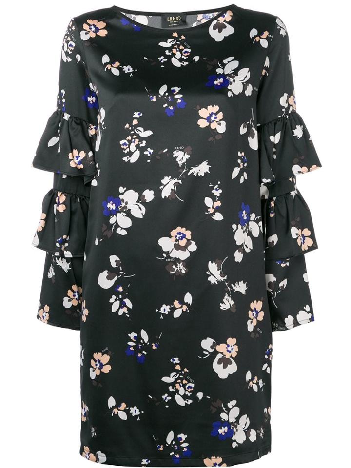 Liu Jo Floral-print Dress - Black