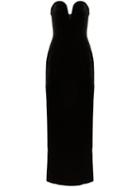 Michael Lo Sordo Jessica Sweetheart Evening Gown - Black