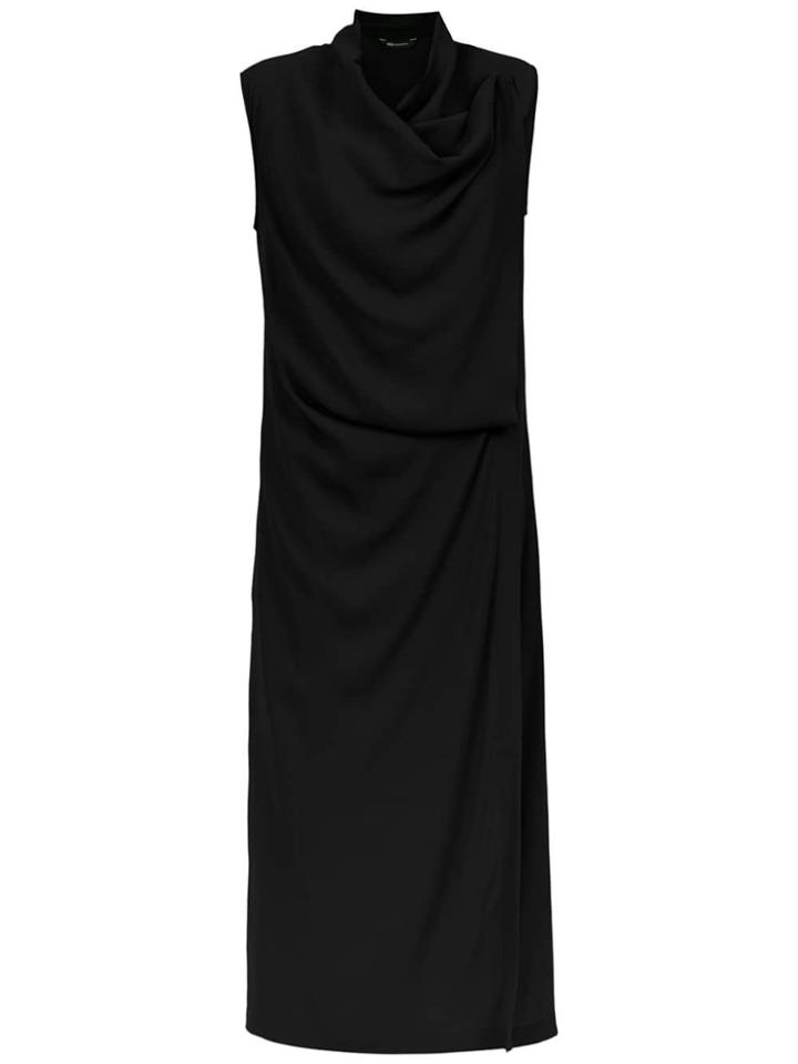 Uma Raquel Davidowicz Rafia Dress - Black