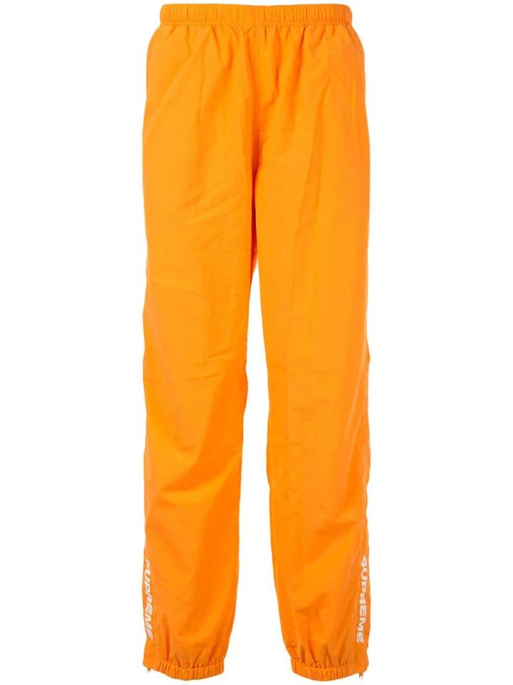 Supreme Warm Up Track Pants - Orange