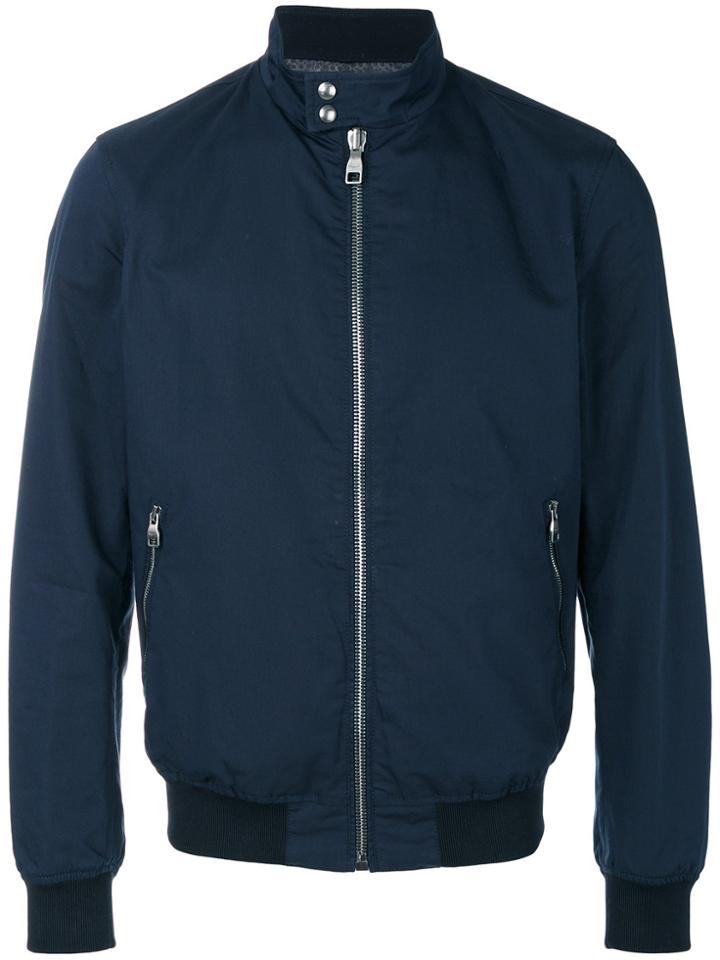 Salvatore Ferragamo Reversible Bomber Jacket - Blue