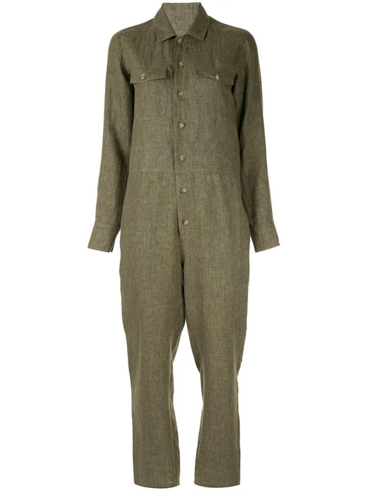 White Story Gracie Jumpsuit - Green