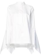 Zac Zac Posen Prita Flared Blouse - White