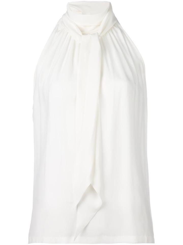 Barbara Bui Halterneck Top, Women's, Size: 38, White, Silk