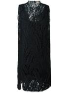 No21 Lace Sleeveless Dress - Black