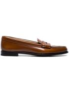 Church's Brown Kara Leather Loafers