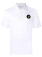 Alexander Mcqueen Skull Patch Polo Shirt - White