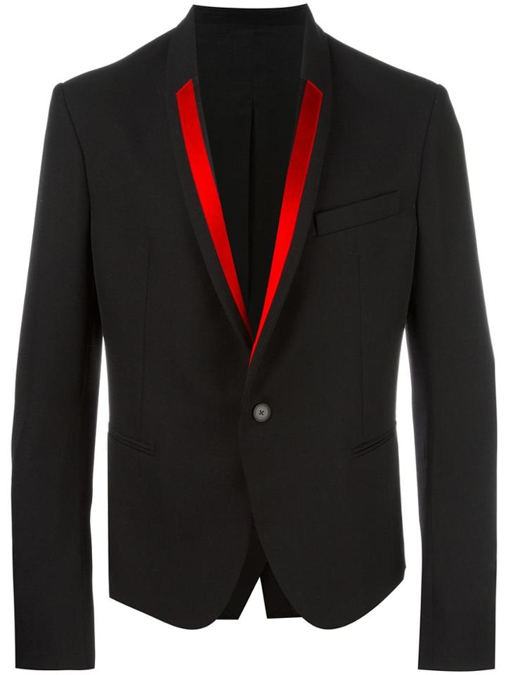 Haider Ackermann Colour Block Blazer - Black