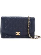 Chanel Vintage Quilted Shoulder Bag, Women's, Blue