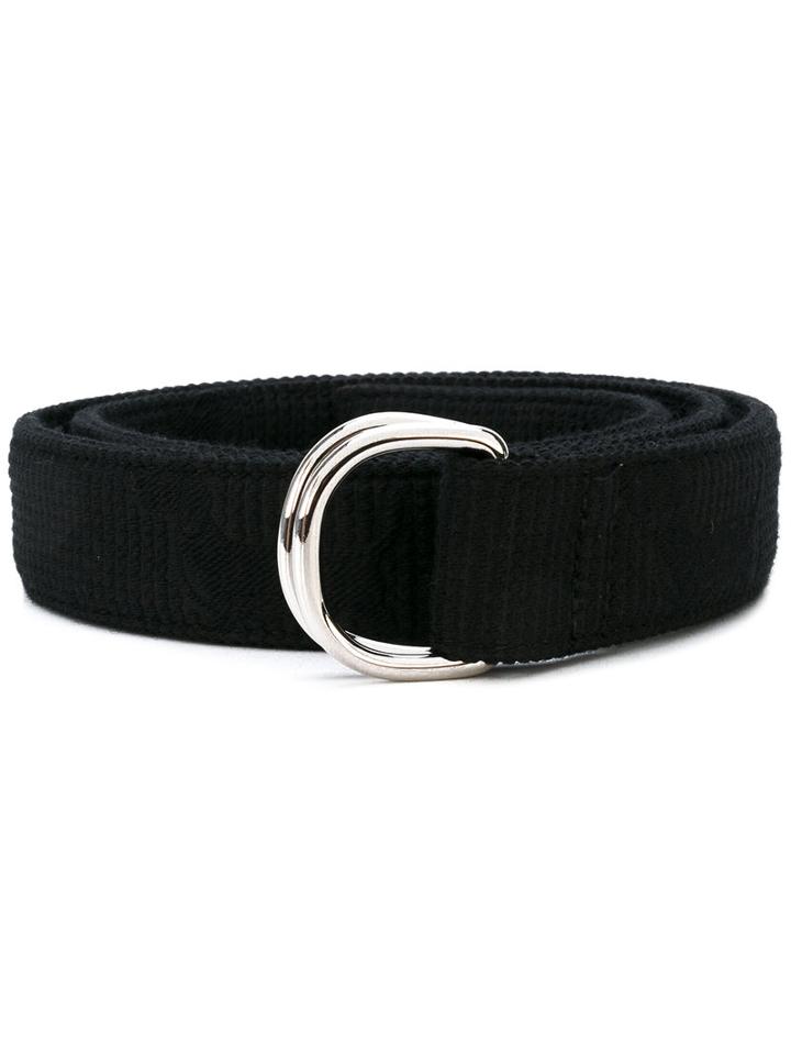 Thom Browne - Classic Belt - Men - Acrylic/polyester/wool - One Size, Black, Acrylic/polyester/wool