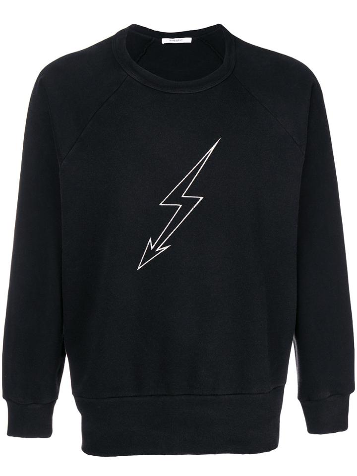 Givenchy Lightning Bolt Sweatshirt - Black