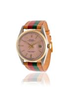 La Californienne Red, Orange And Green Rolex Italia 35mm Watch