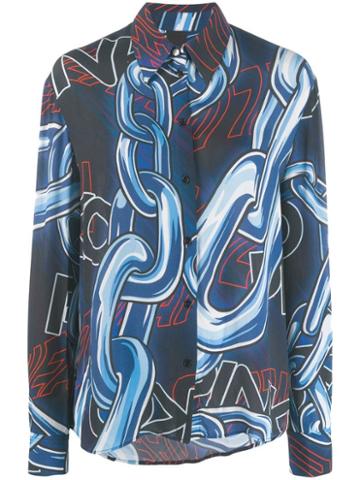 Pinko Graffiti Blouse - Blue