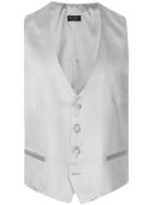 Dell'oglio Classic Formal Waistcoat - Grey