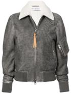 Jw Anderson Zipped Fitted Jacket - Grey