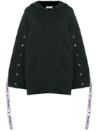 Constance C Logo Band Hoodie - Black