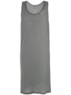 Rick Owens - Cyclops Tank Top - Men - Silk/viscose - M, Grey, Silk/viscose