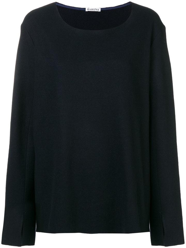 Barena Oversized Sweater - Blue