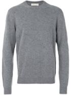 Etro - Little Holes Detail Sweatshirt - Men - Wool - Xl, Grey, Wool