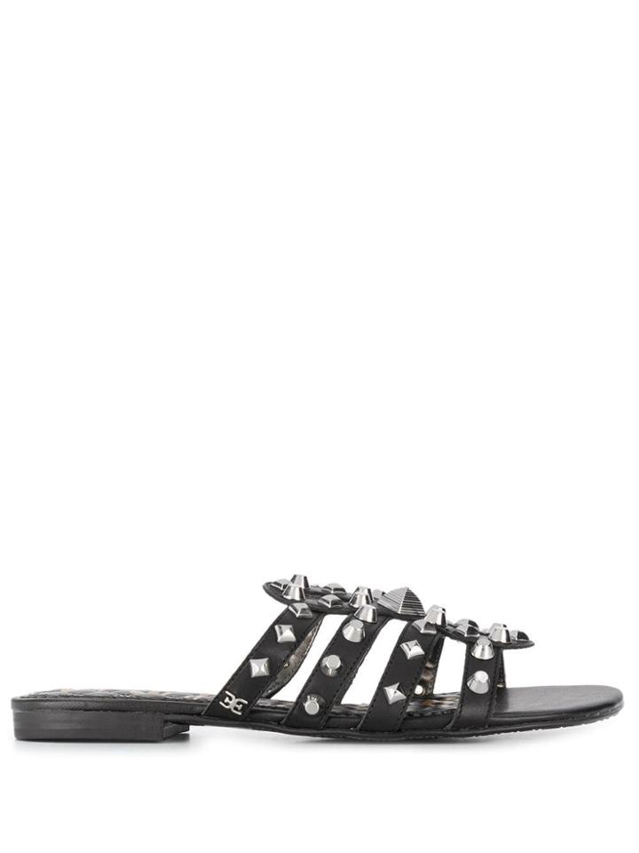 Sam Edelman Beatris Studded Slide Sandals - Black