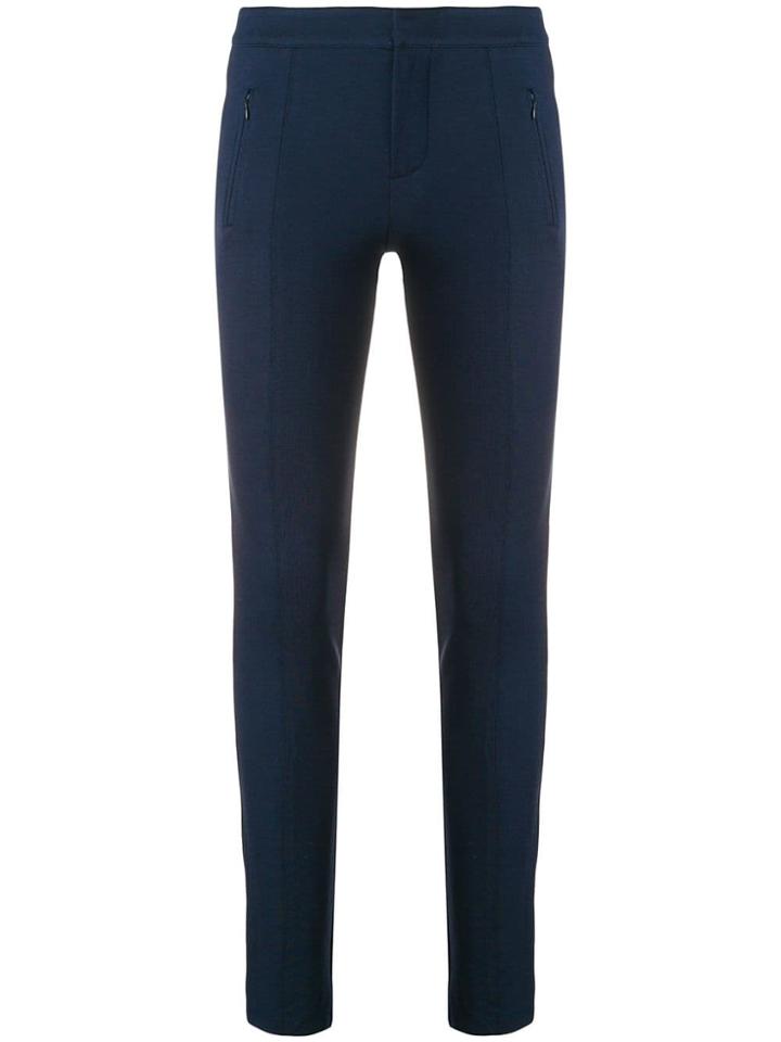 Steffen Schraut Mid Rise Skinny Trousers - Blue