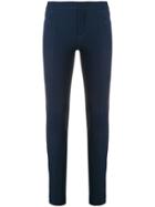 Steffen Schraut Mid Rise Skinny Trousers - Blue