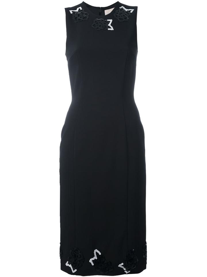 Christopher Kane Sequin Embellished Rose Dress