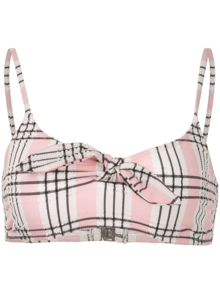 Morgan Lane Maya Bikini Top - Pink