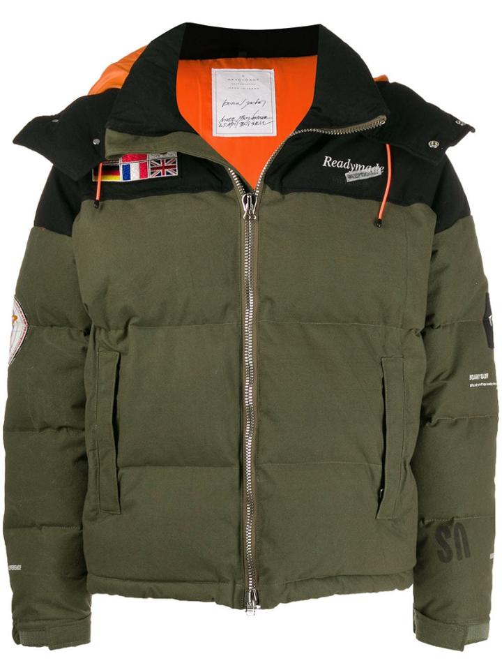 Readymade Oversized Puffer Jacket - Green