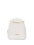 Love Moschino Small Backpack With Chain - White