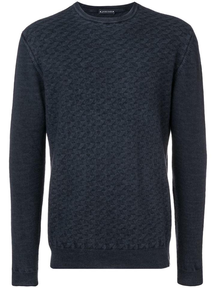 Jacob Cohen Crew Neck Jumper - Black