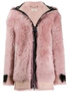 Coach Hooded Jacket - Pink