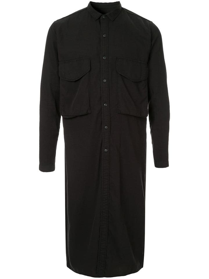 Maison Mihara Yasuhiro Long Classic Shirt - Black