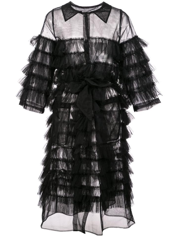 Molly Goddard Kizzy Coat - Black