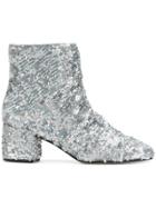 Marc Ellis Sequin Ankle Boots - Metallic