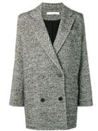 Iro Double-breasted Coat - Grey