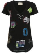 Andrea Bogosian Appliqué T-shirt - Black