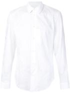 Maison Margiela Creased Effect Shirt, Men's, Size: 40, White, Cotton/polyester