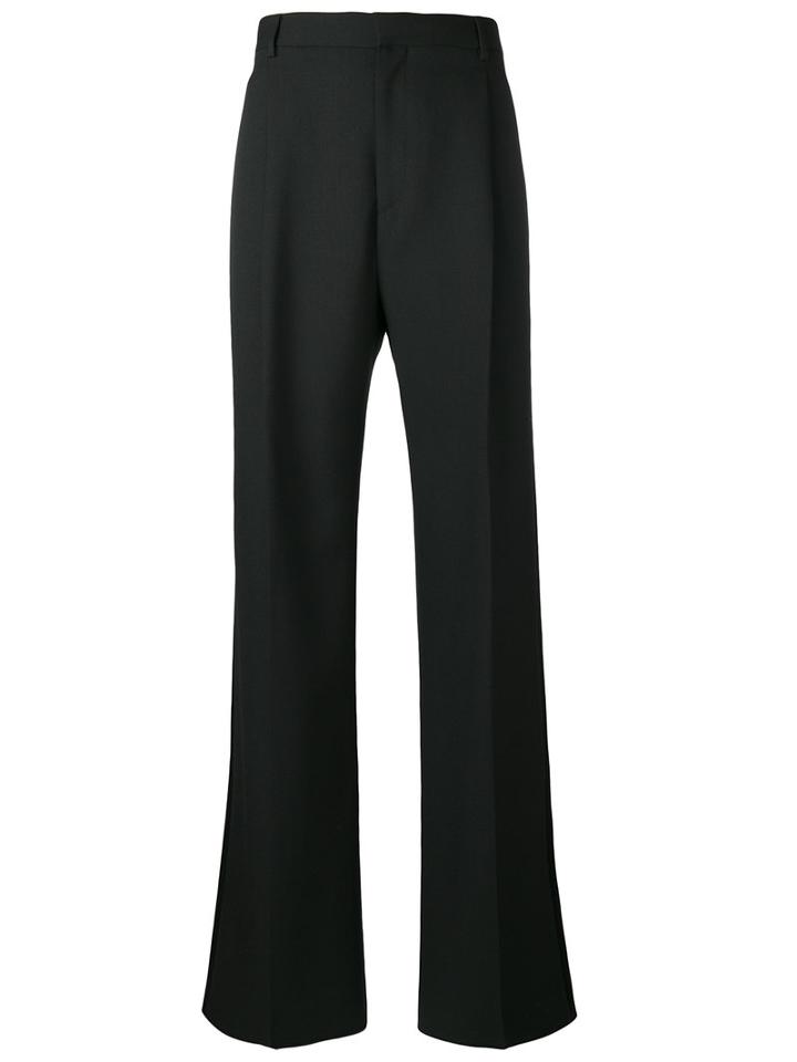 Givenchy Wide Tailored Trousers, Men's, Size: 46, Black, Mohair/wool/polyester/cupro