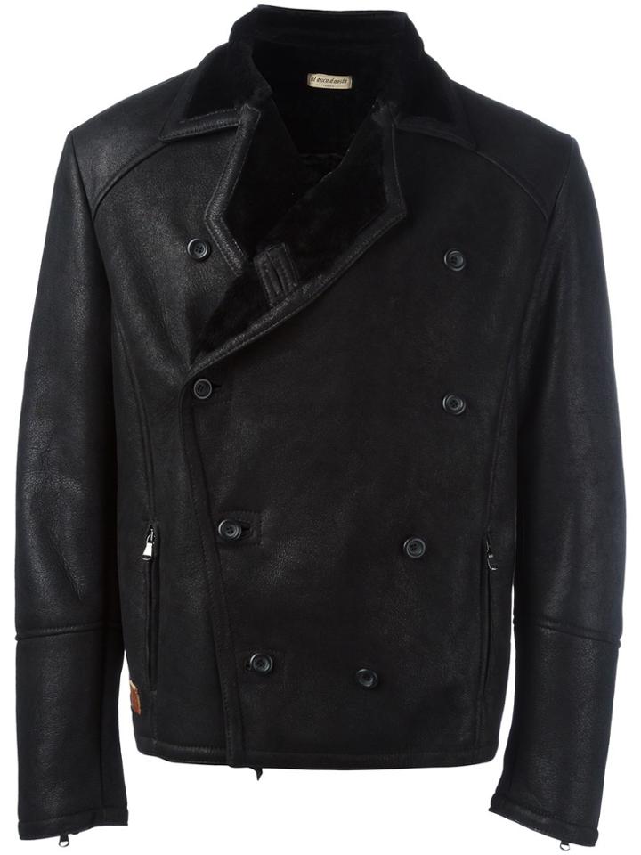 Al Duca D'aosta 1902 Double Breasted Jacket - Black