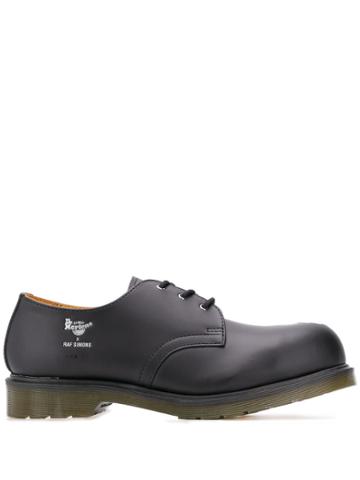Raf Simons X Dr Martens Lace-up Derby Shoes - Black