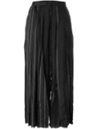 Lost And Found Accordian Pleated Cropped Trousers