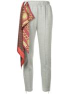 Maison Mihara Yasuhiro Scarf Relaxed Trousers - Grey