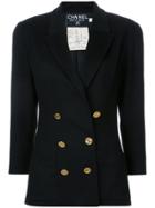 Chanel Vintage Vintage Long Sleeve Jacket - Black