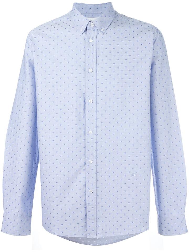 Soulland 'goldsmith' Shirt, Men's, Size: Xl, Blue, Cotton