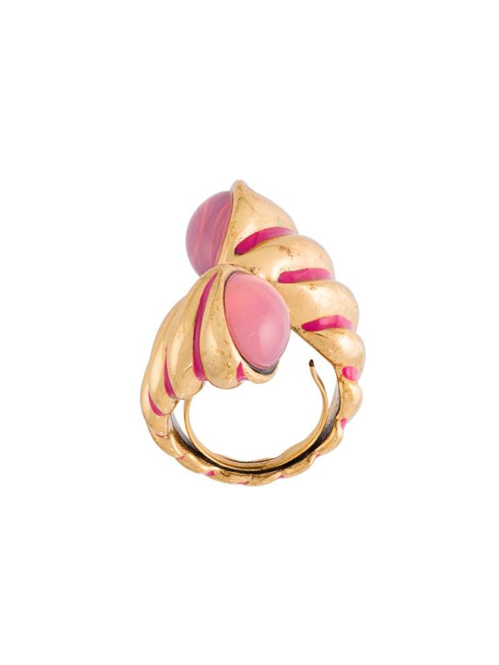 Oscar De La Renta Vintage Twisted Ring