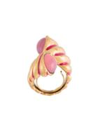 Oscar De La Renta Vintage Twisted Ring